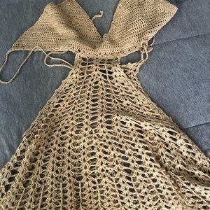 Nude Swim Suit Cover Up